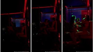 Vazou vídeo com professora de inglês no pole-dance