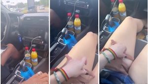 Vazou vídeo do safado amaciando as coxas da putona